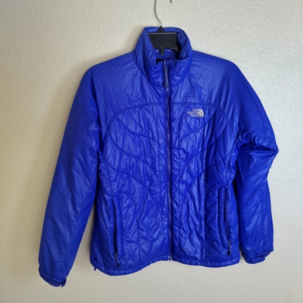 The North Face Excelloft Jacket Padded Quilted Jacket Blue Sz M